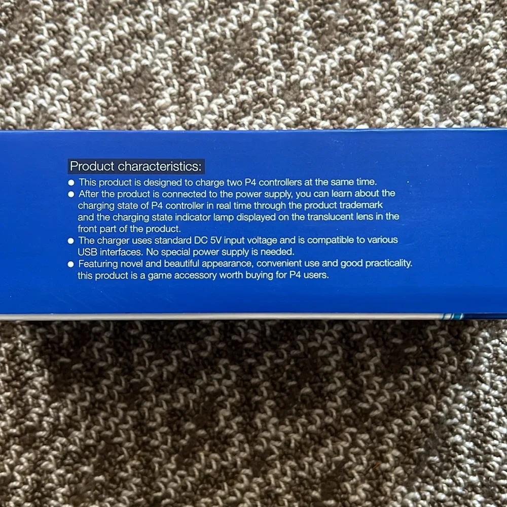 BRAND NEW - Dual charging dock for PS4